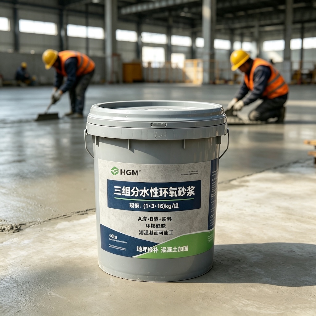 乐山三组份水性环氧砂浆